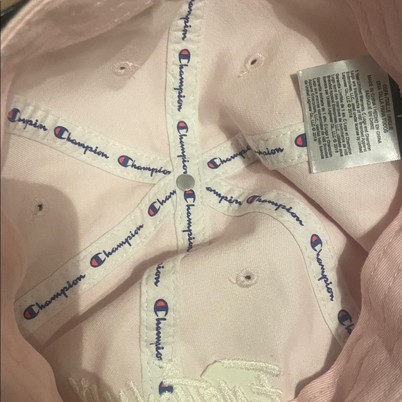 Pink Champion Paul de Franco BTFL BSTRD emotionally exhausted baseball cap - Picture 6 of 6